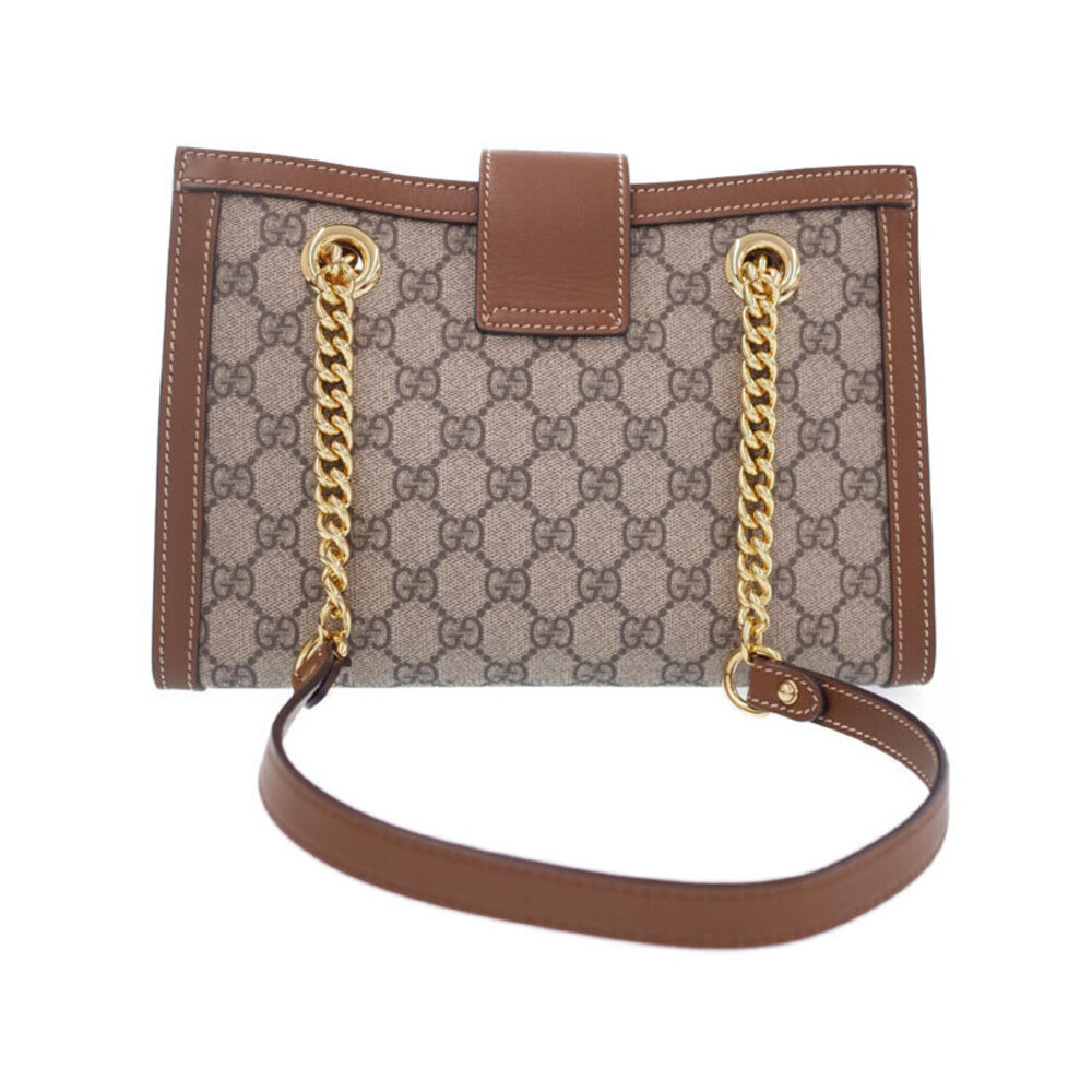 GUCCI GG Supreme Padlock Shoulder Bag - Picture 2 of 9